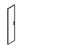 Дверь высокая левая ― Офисная мебель по низким ценам