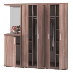 Сборный шкаф с зеркалом ― Офисная мебель по низким ценам